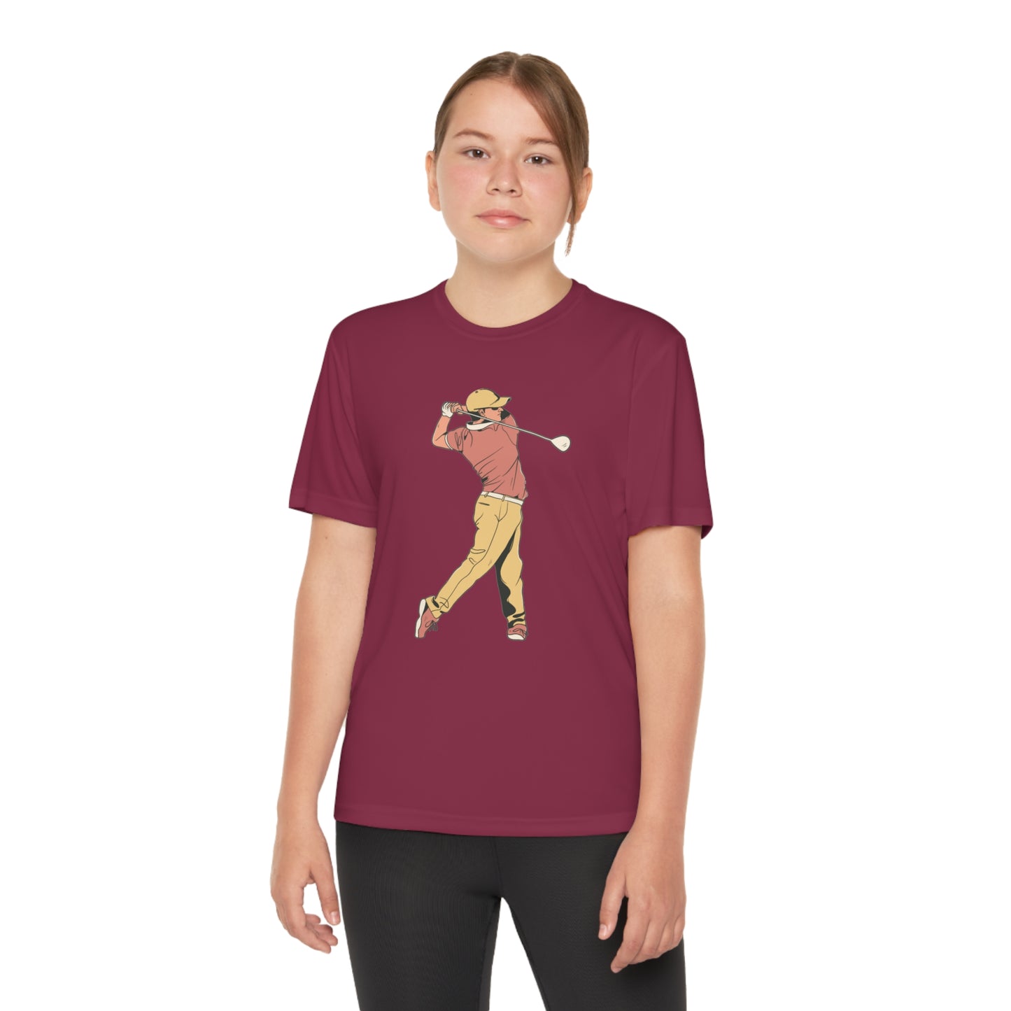 Youth Competitor Tee #2: Golf 