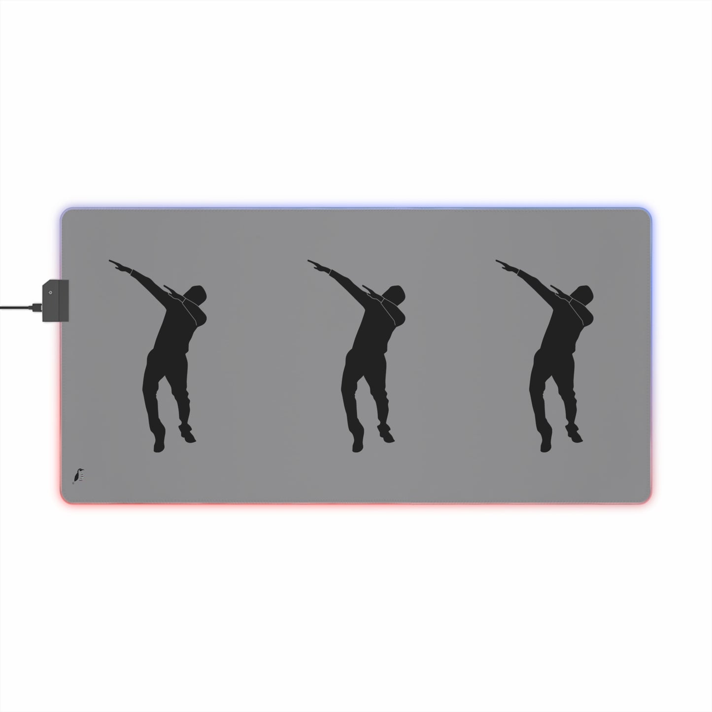 LED Gaming Mouse Pad: Dance Grey