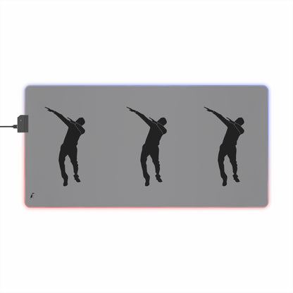 LED Gaming Mouse Pad: Dance Grey