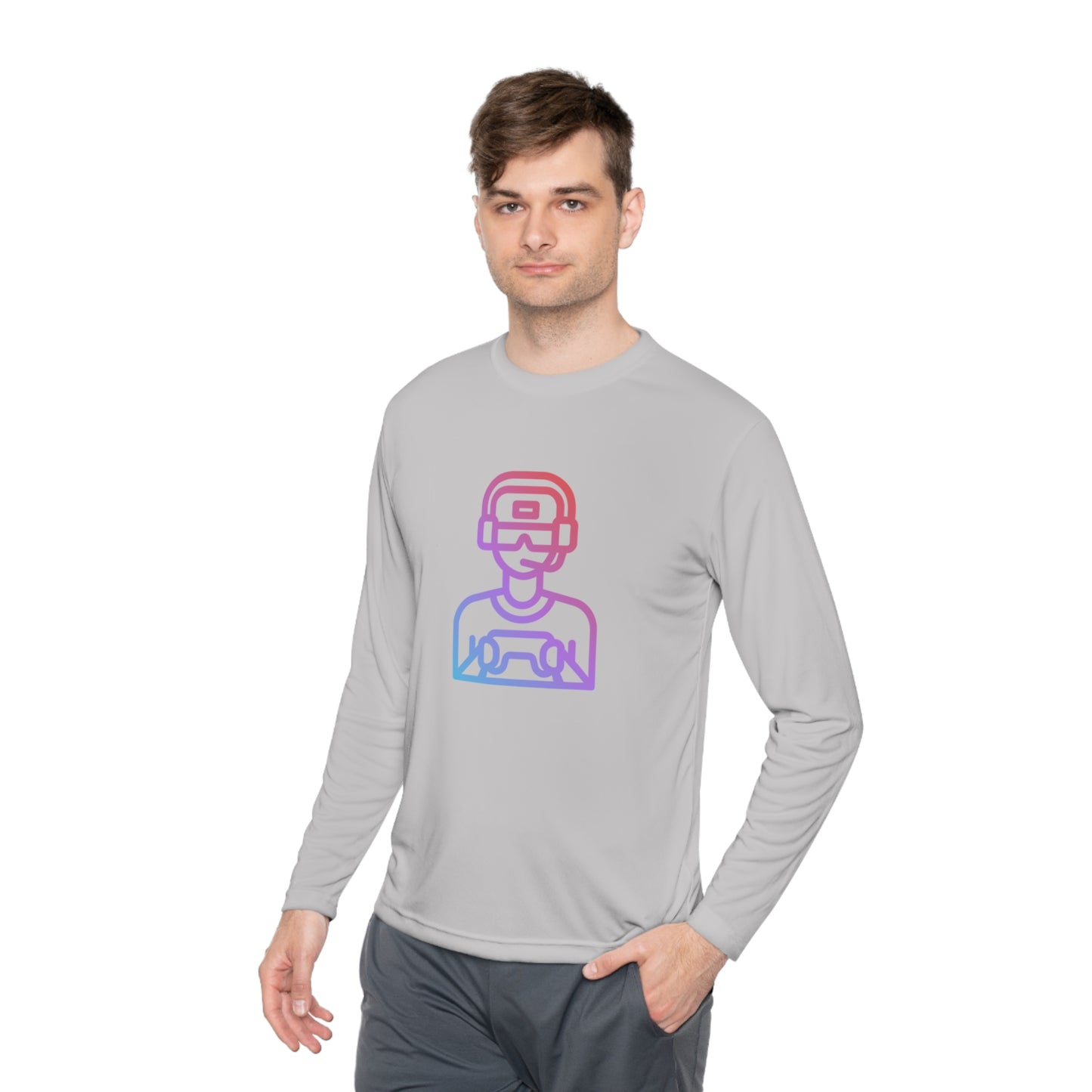 Lightweight Long Sleeve Tee: Gaming #1