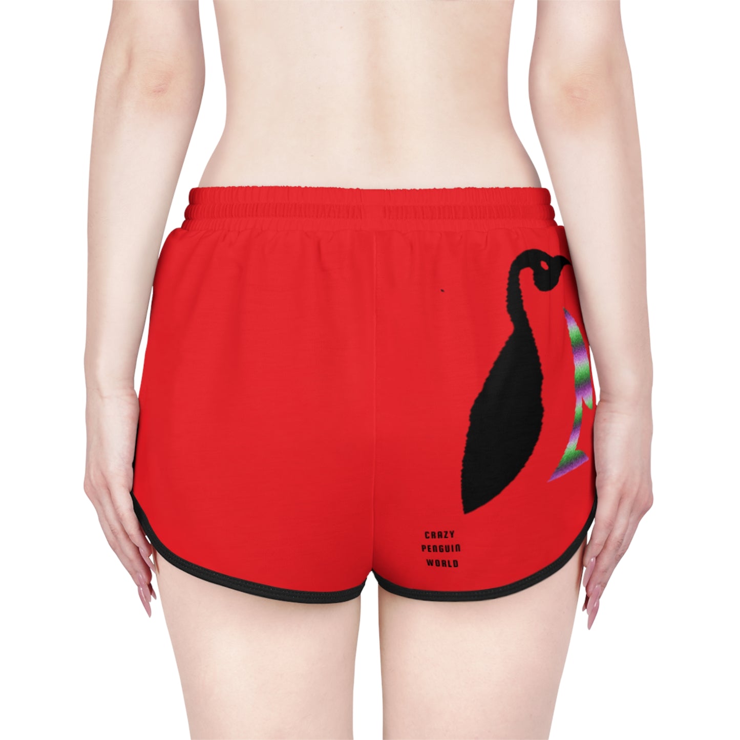 Women's Relaxed Shorts: Lost Remember Honor Red