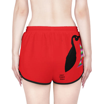 Women's Relaxed Shorts: Lost Remember Honor Red