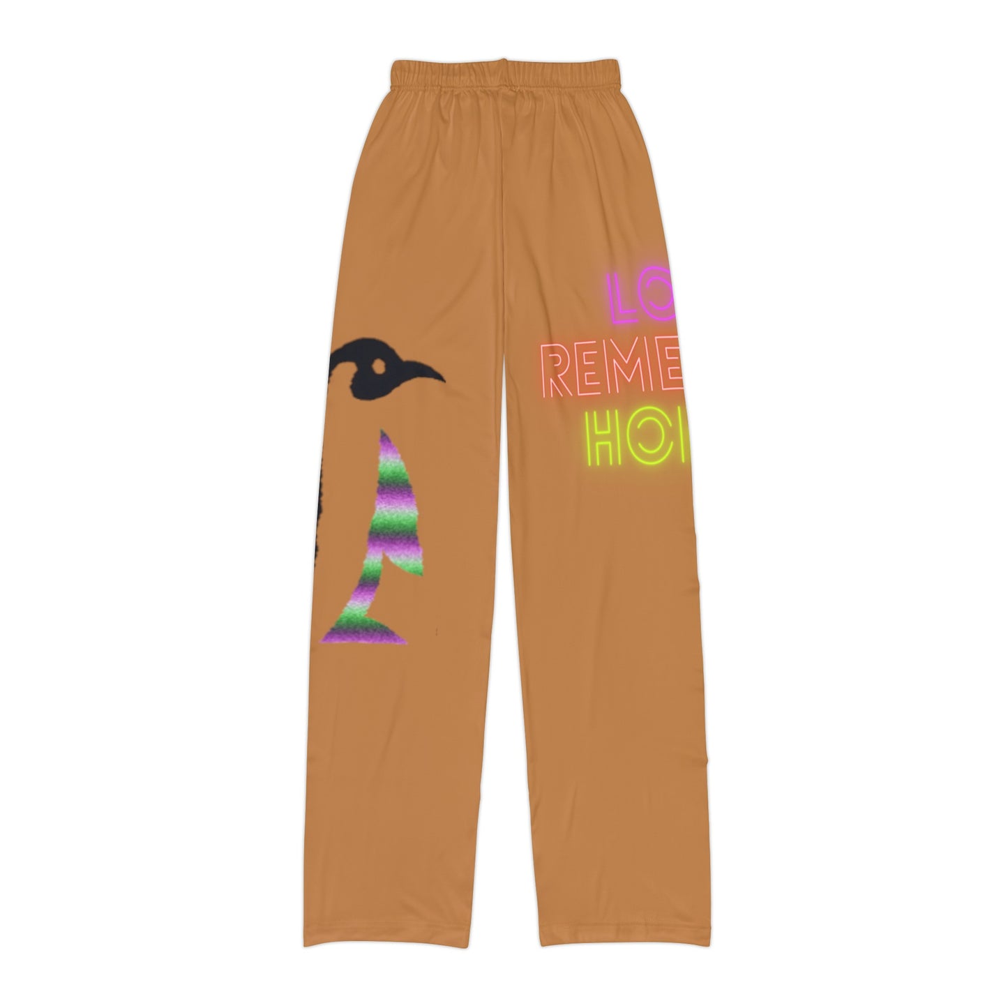 Kids Pajama Pants: Lost Remember Honor Lite Brown 