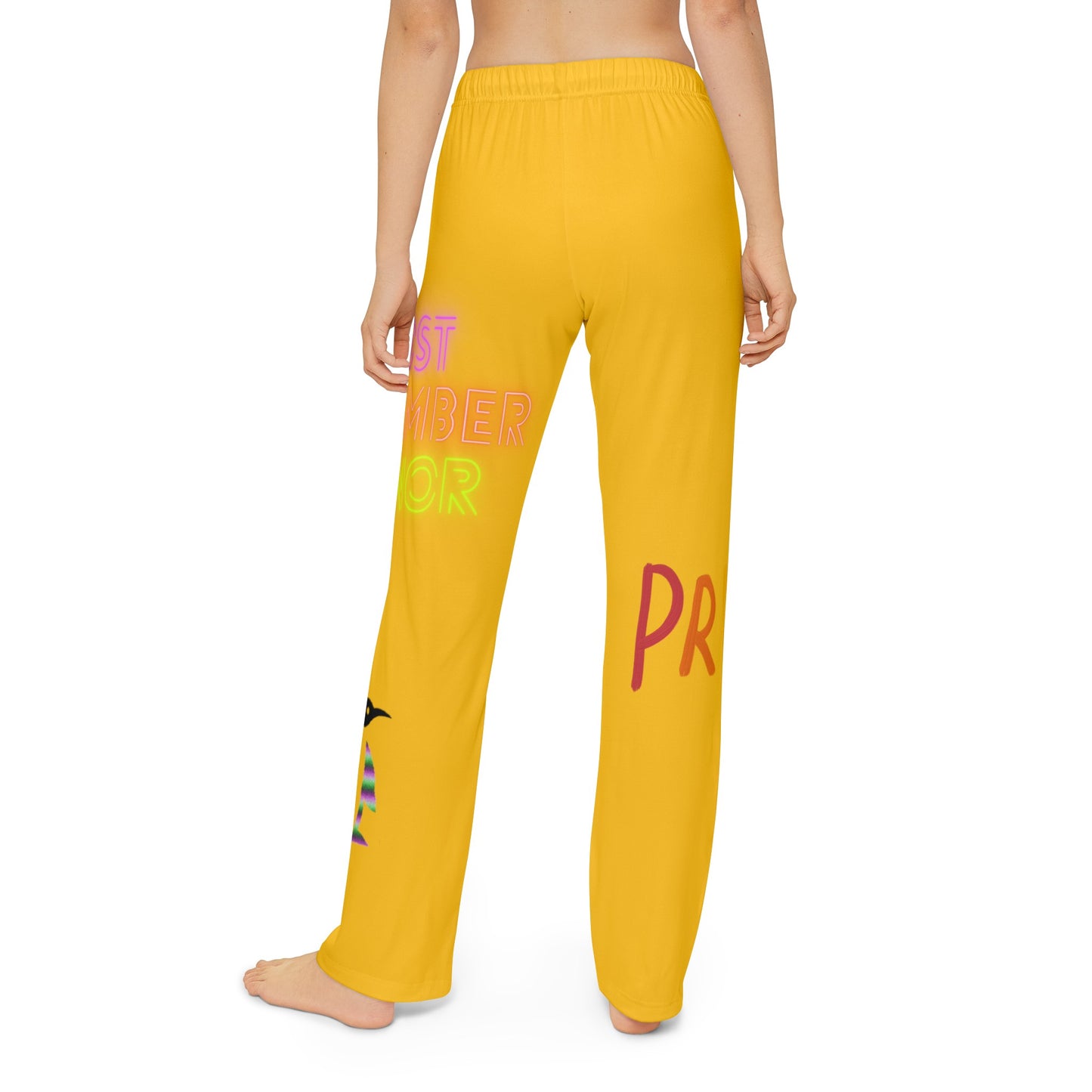 Pajama na pantalon ng mga bata: LGBTQ Pride Yellow 