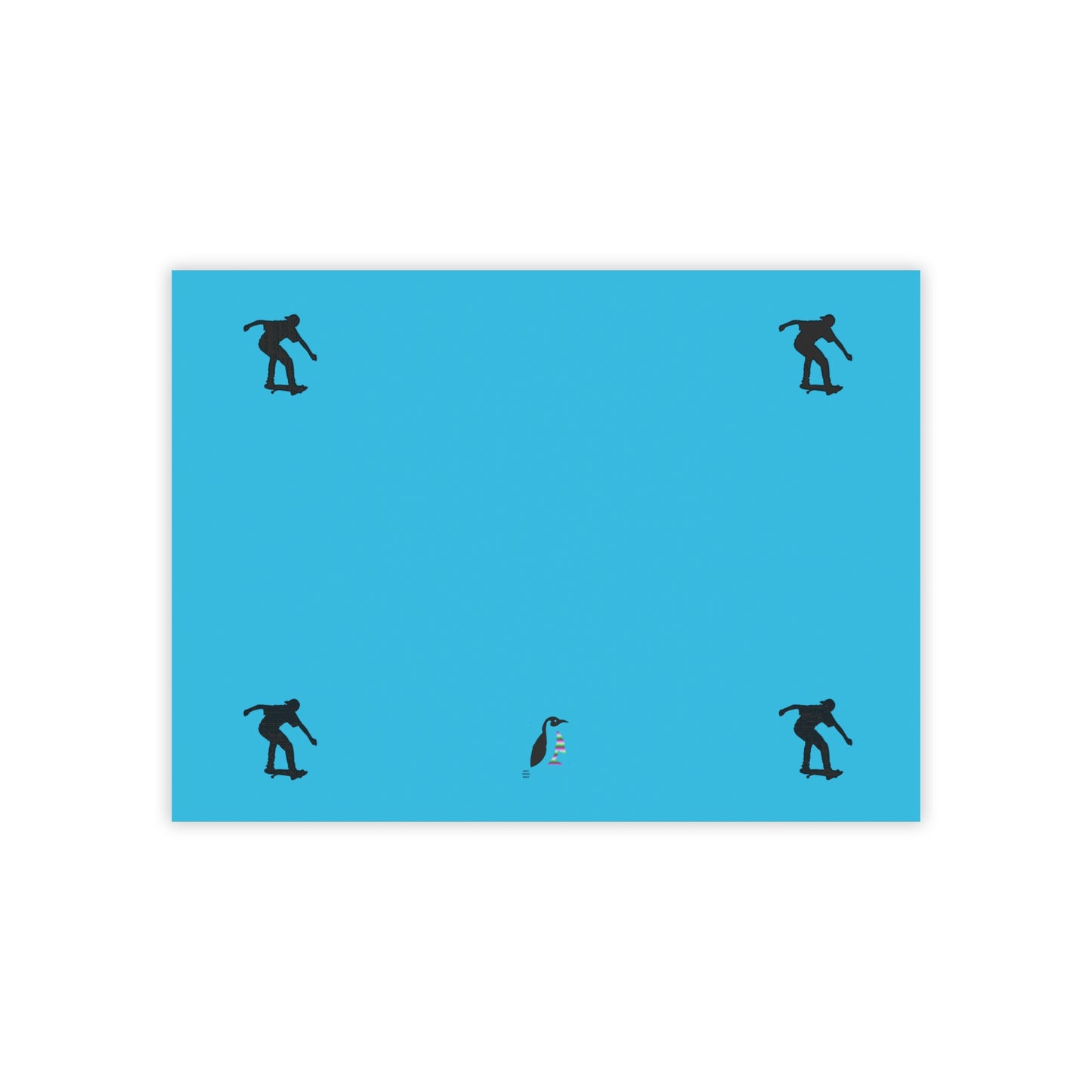 Post-it® Note Pads: Skateboarding Turquoise