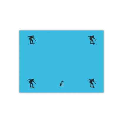 Post-it® Note Pads: Skateboarding Turquoise