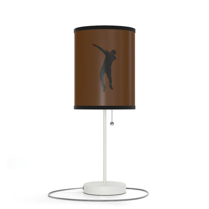 Lamp on a Stand, US|CA plug: Dance Brown 