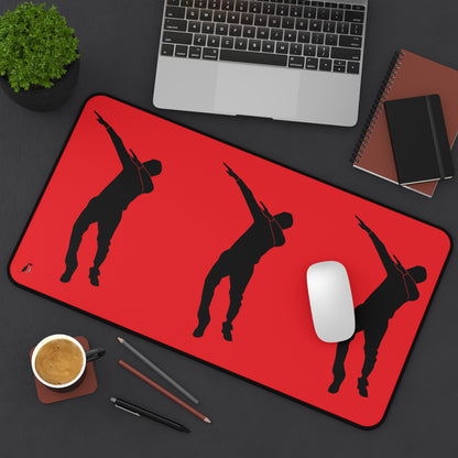 Desk Mat: Dance Red