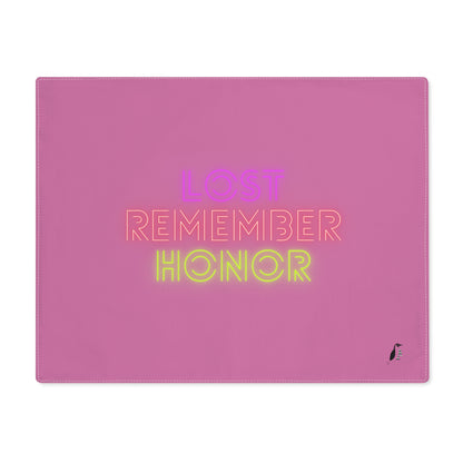 Placemat, 1pc: Lost Remember Honor Lite Pink