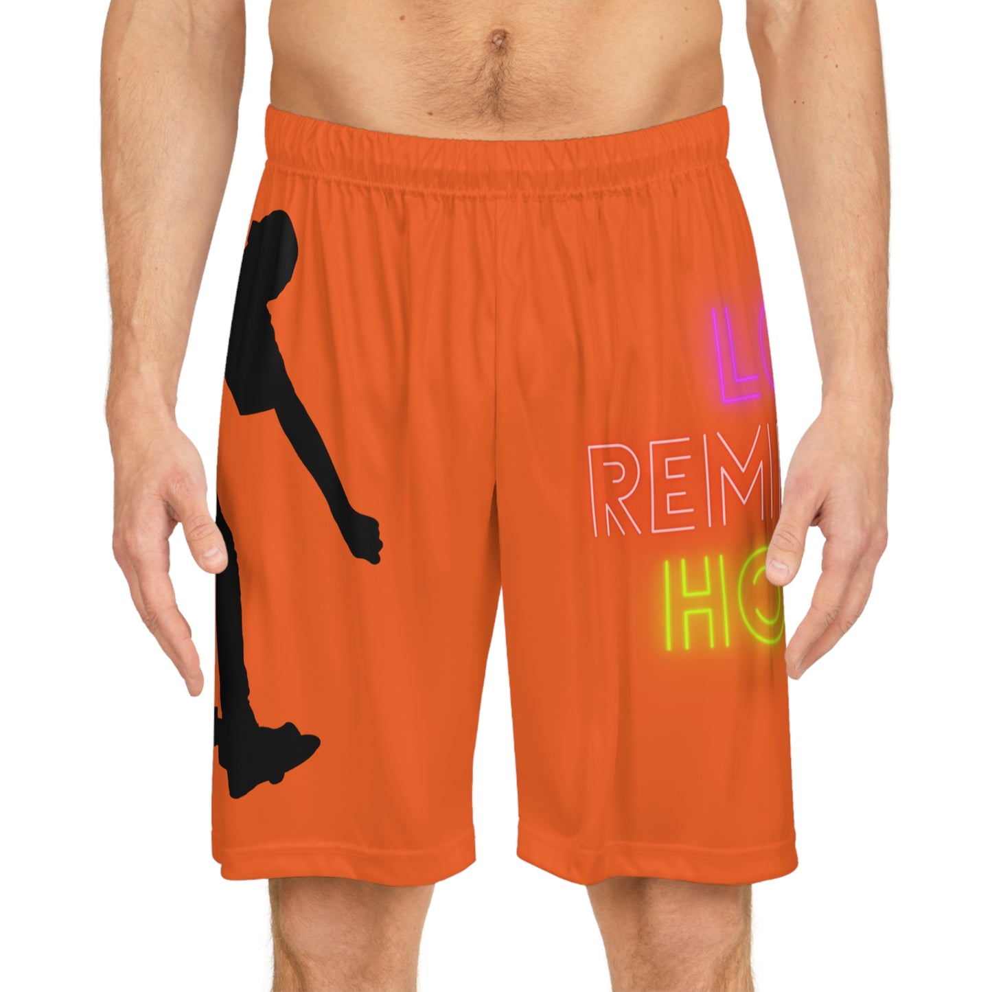 Basketball Shorts: Skateboarding Orange