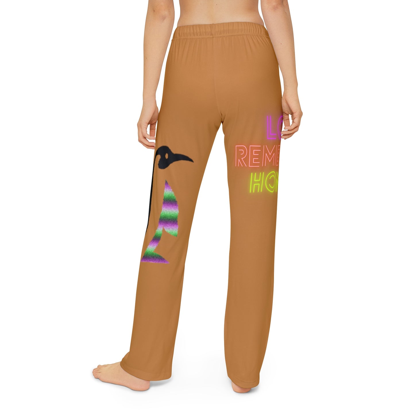 Kids Pajama Pants: Lost Remember Honor Lite Brown