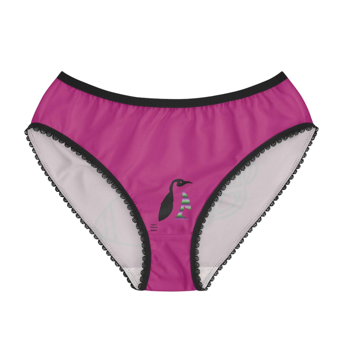 Women's Briefs: Football Pink