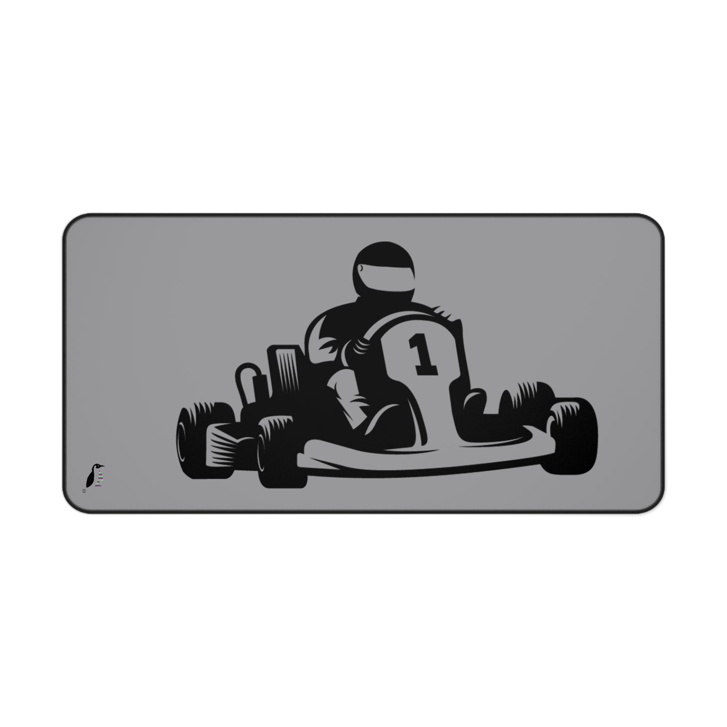 Desk Mat: Racing Grey