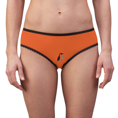 Women's Briefs: Wrestling Orange