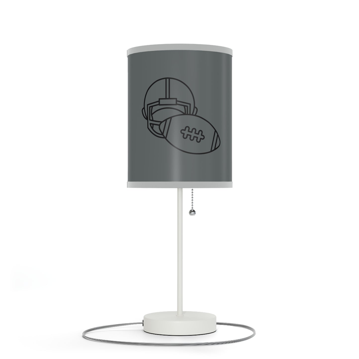 Lamp on a Stand, US|CA plug: Football Dark Grey