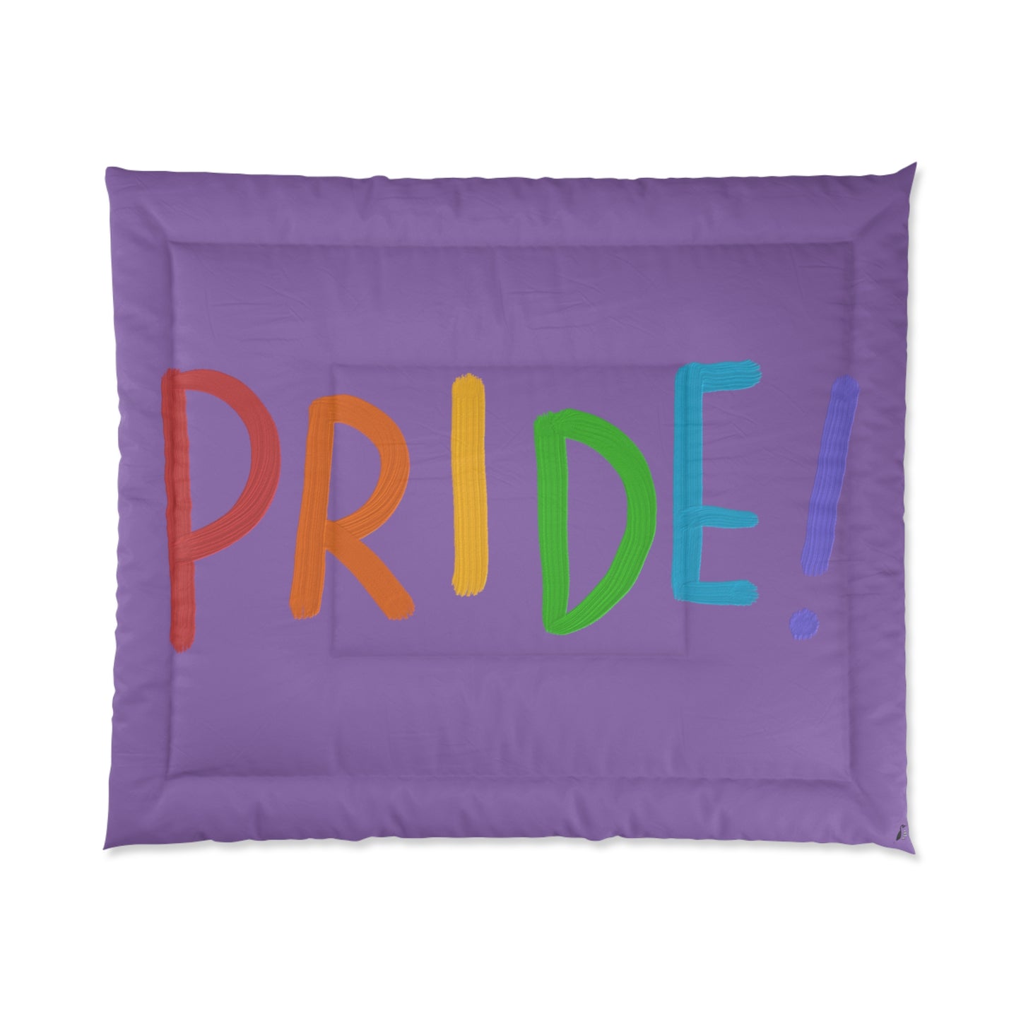 Comforter: LGBTQ Pride Lite Purple