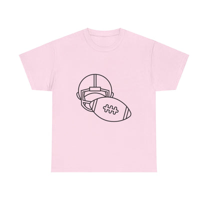 Heavy Cotton Tee: Football #3