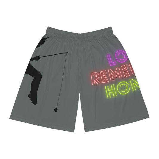 Basketball Shorts: Fishing Dark Grey