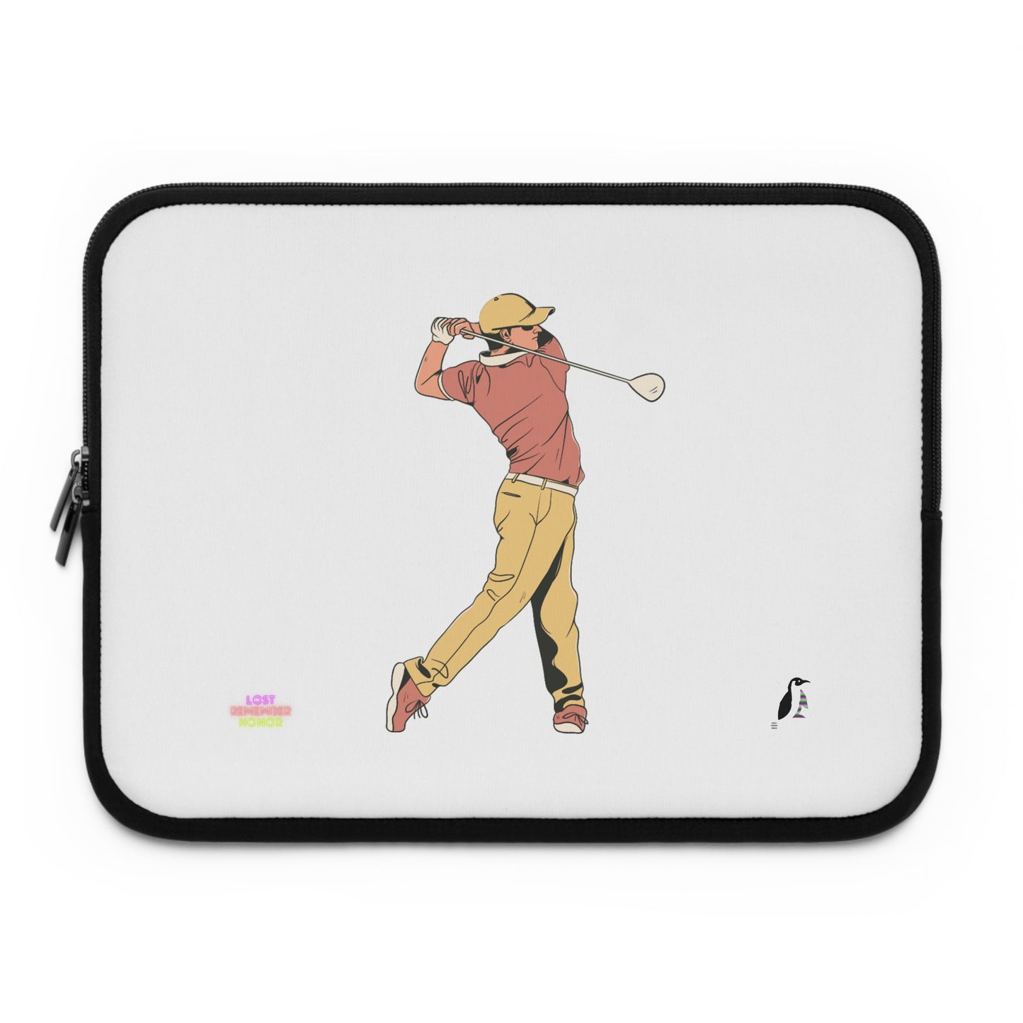 Laptop Sleeve: Golf White