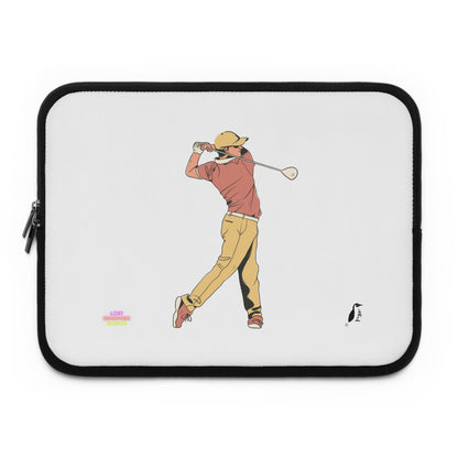 Laptop Sleeve: Golf White