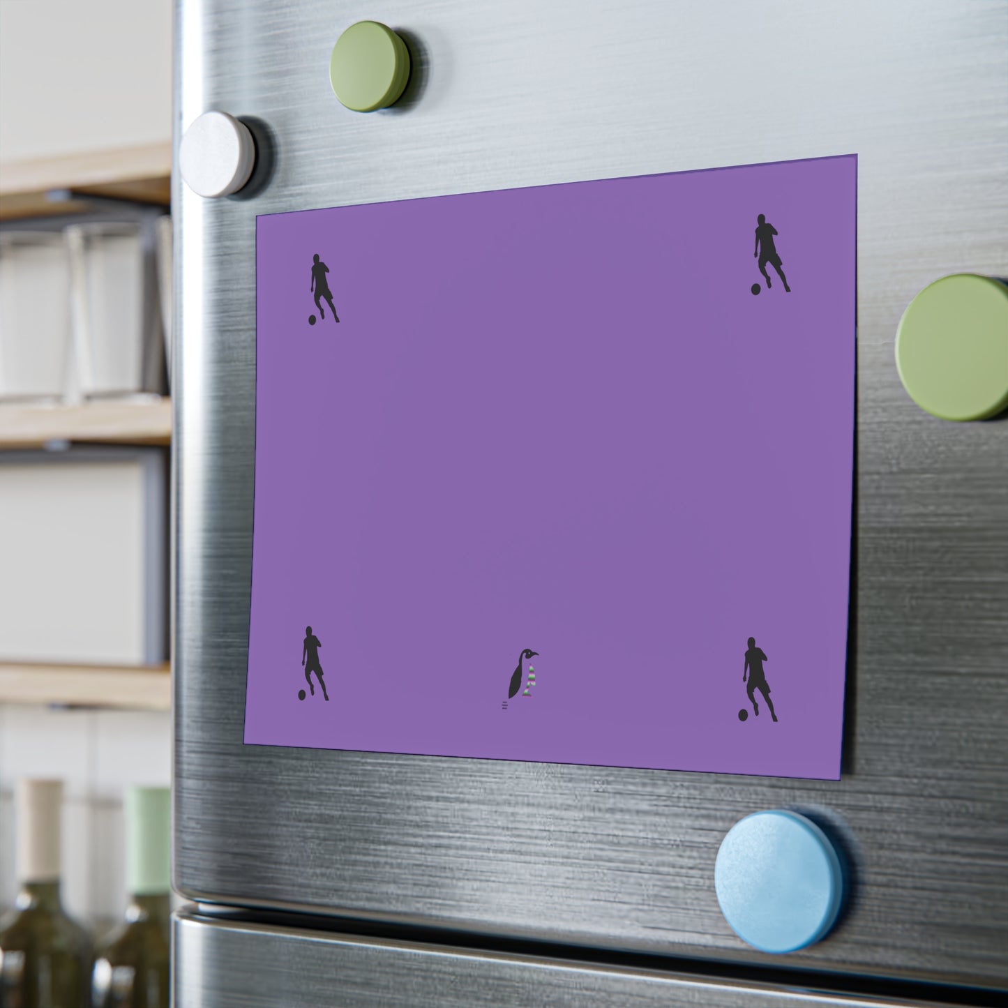 Post-it® Note Pads: Soccer Lite Purple