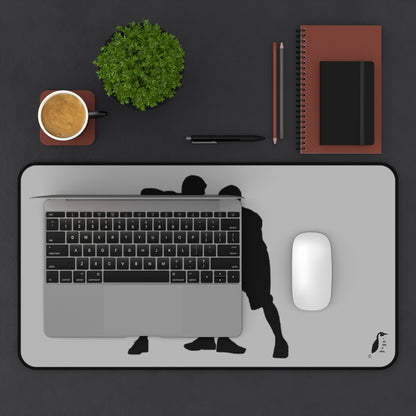 Desk Mat: Basketball Lite Grey