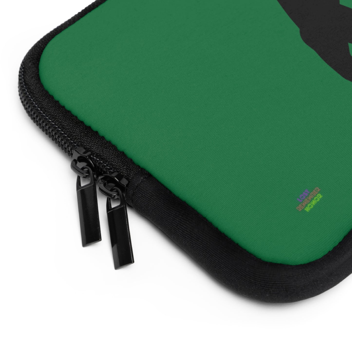 Laptop Sleeve: Dance Dark Green