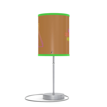 Lamp on a Stand, US|CA plug: Bowling Lite Brown 