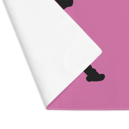 Placemat, 1pc: Baseball Lite Pink