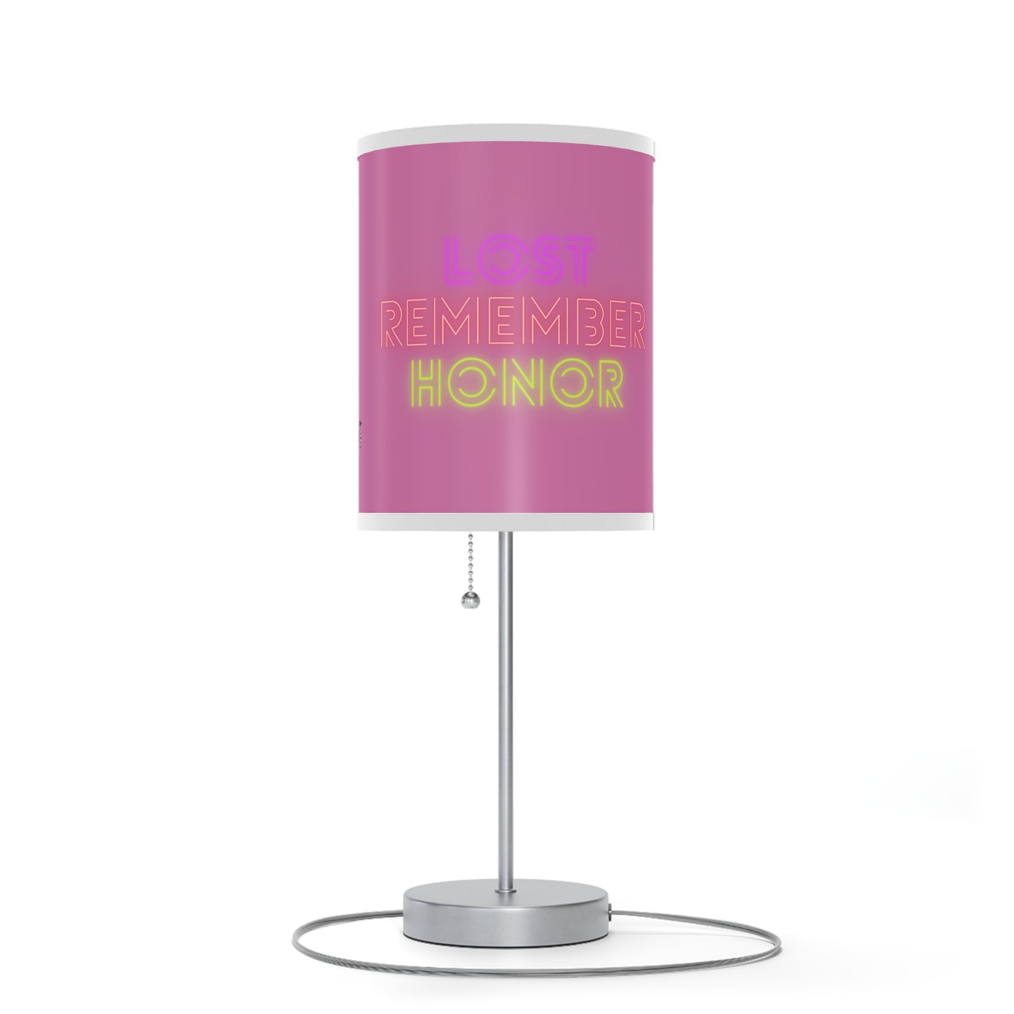 Lamp on a Stand, US|CA plug: Writing Lite Pink