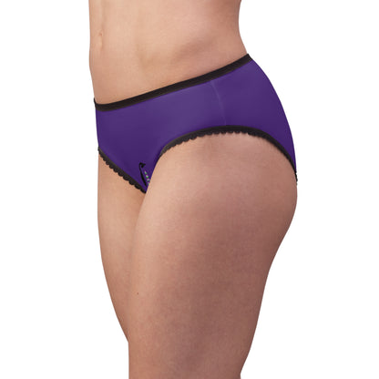 Women's Briefs: Music Purple