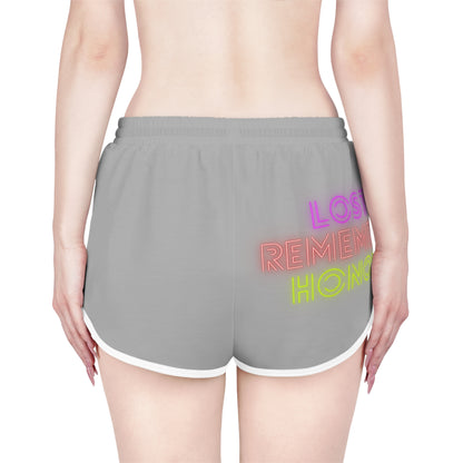 Women's Relaxed Shorts: Music Lite Grey