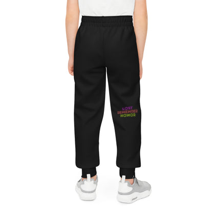 Youth Joggers: Volleyball Black