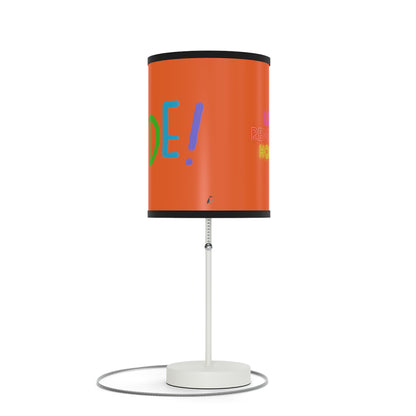 Lamp on a Stand, US|CA plug: LGBTQ Pride Orange 