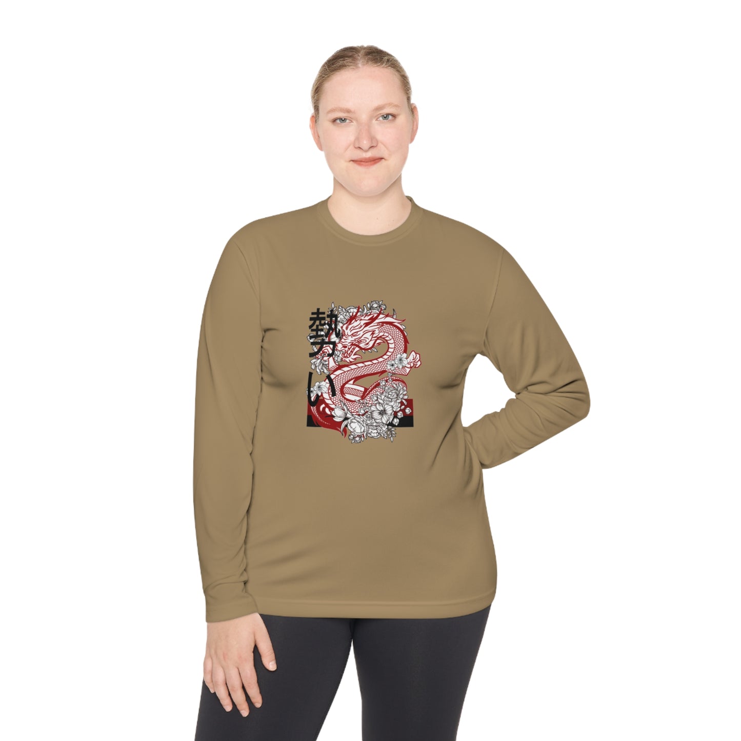 Lightweight Long Sleeve Tee: Dragons #1