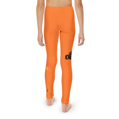 Youth Full-Length Leggings: Racing Crusta