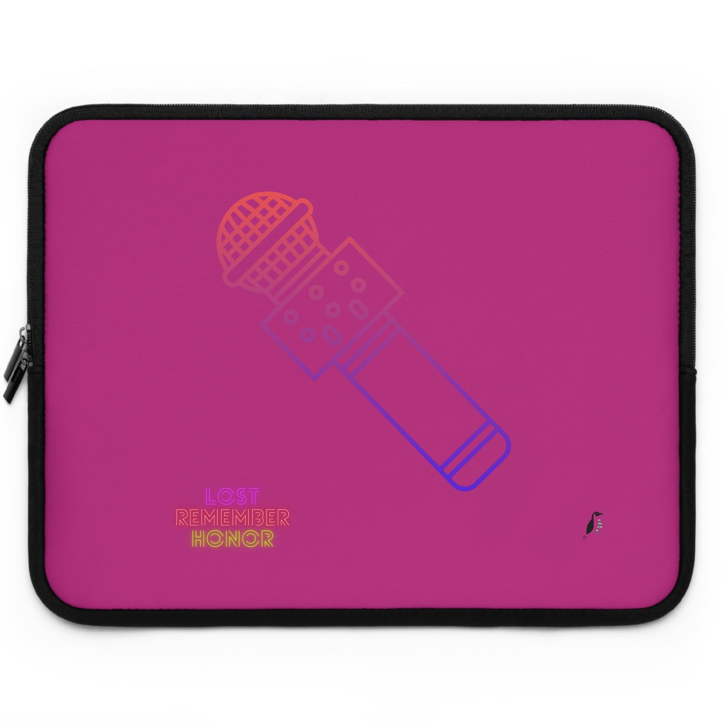 Laptop Sleeve: Music Pink