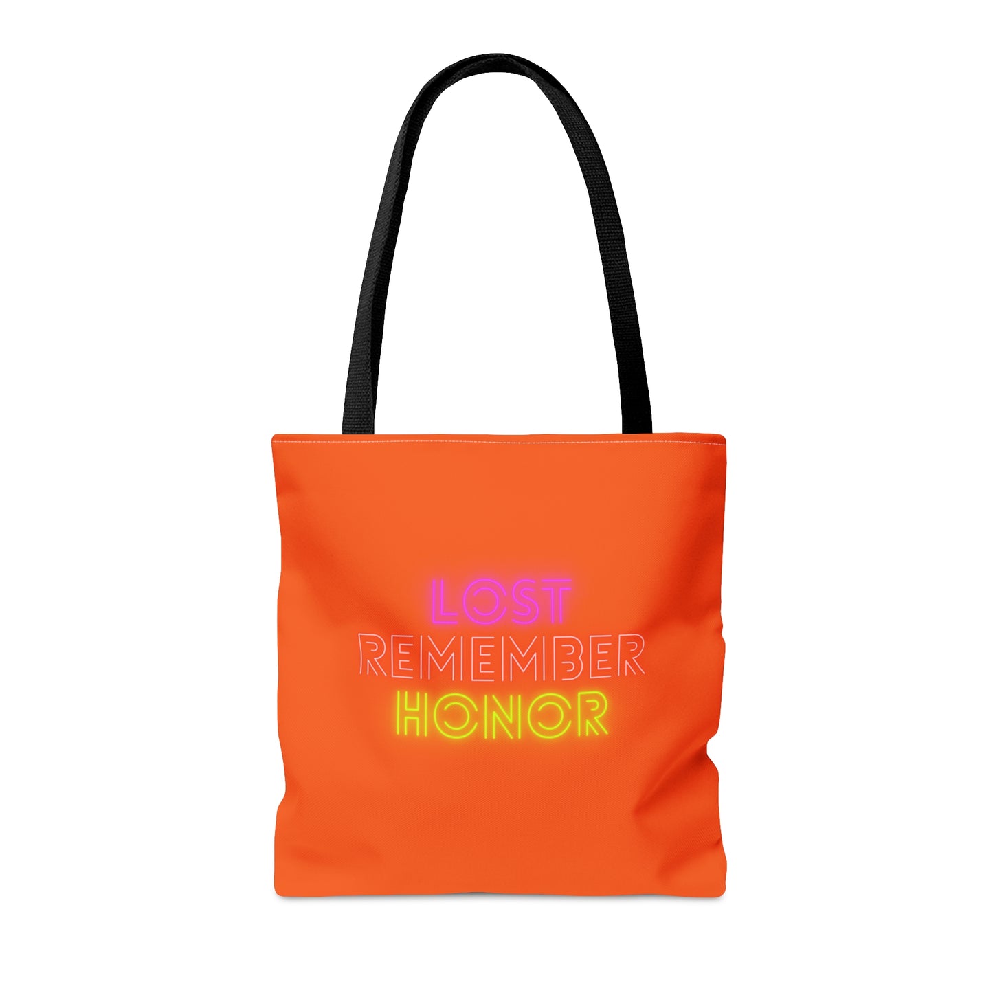 Tote Bag: Crazy Penguin World Logo Orange