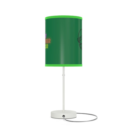 Lamp on a Stand, US|CA plug: Football Dark Green