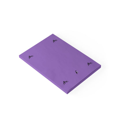 Post-it® Note Pads: Wrestling Lite Purple