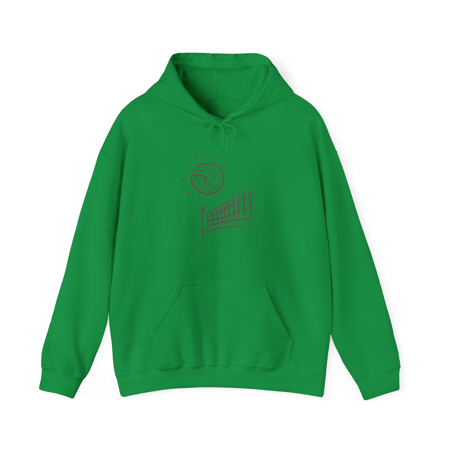 Heavy Blend™ Hooded Sweatshirt: Volleyball #1