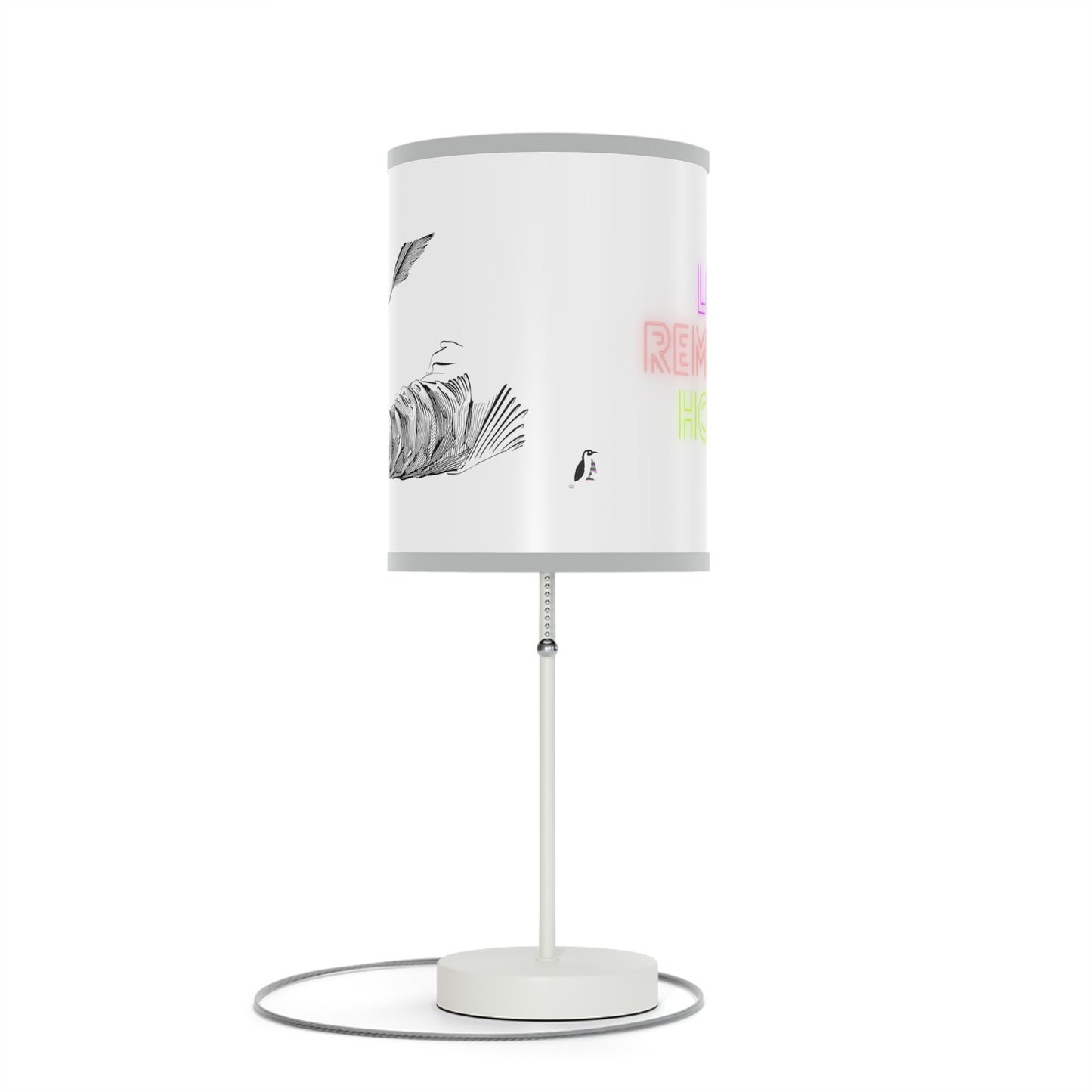 Lamp sa isang Stand, US|CA plug: Writing White 