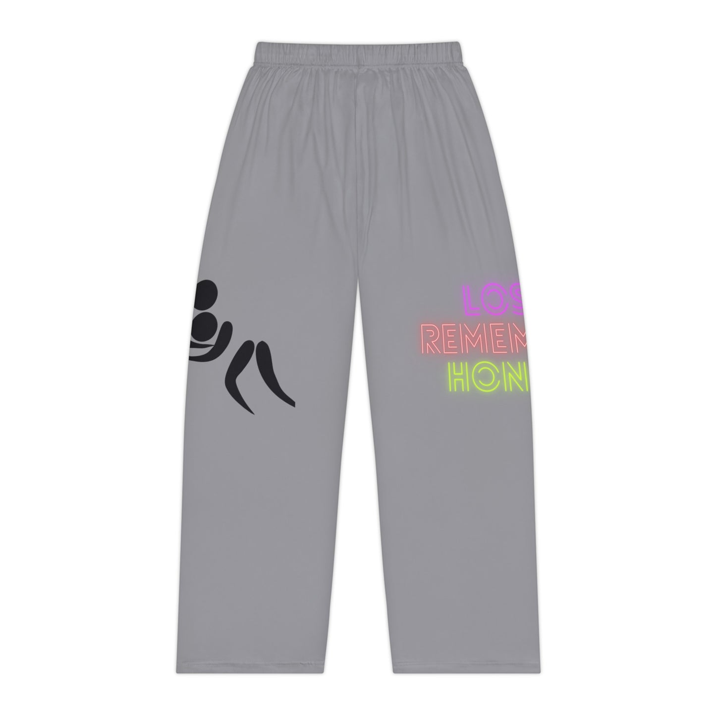 Women's Pajama Pants: Wrestling Grey