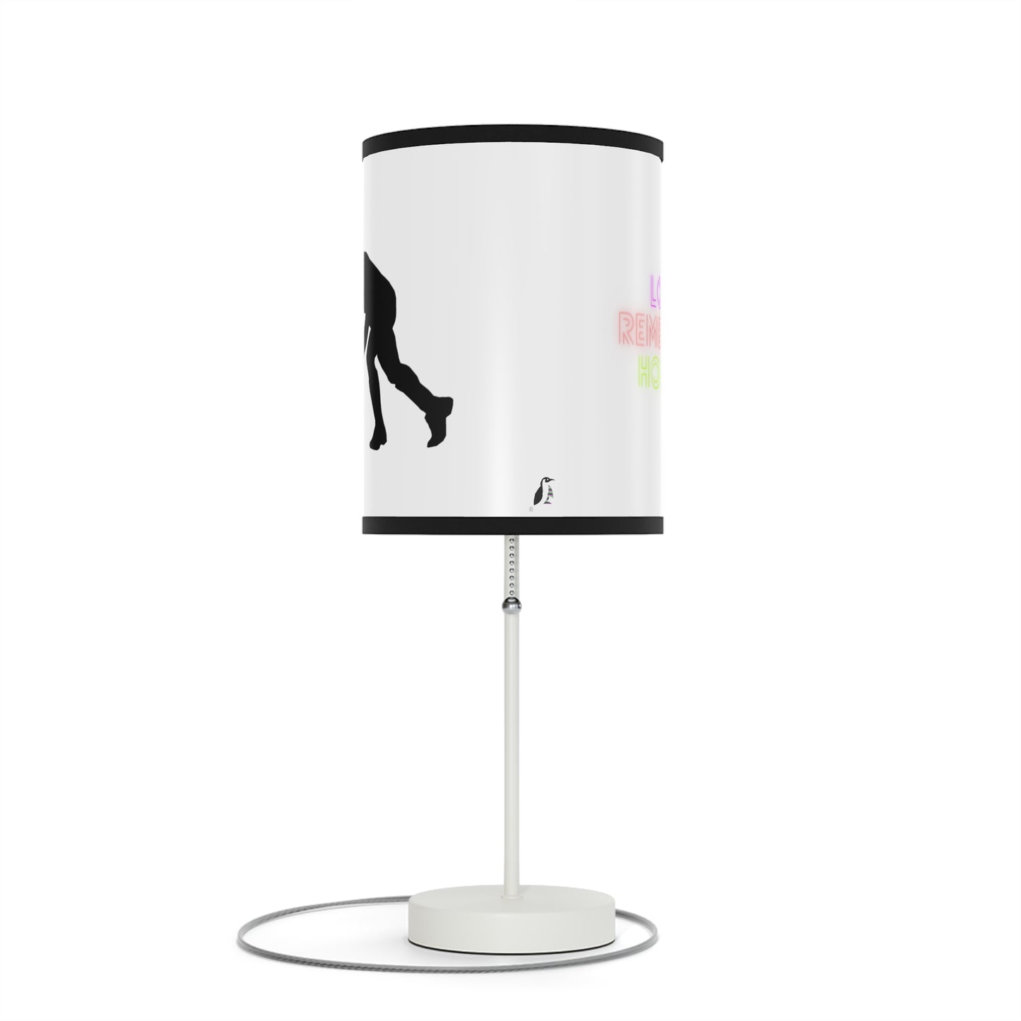 Lamp on a Stand, US|CA plug: Hockey White 