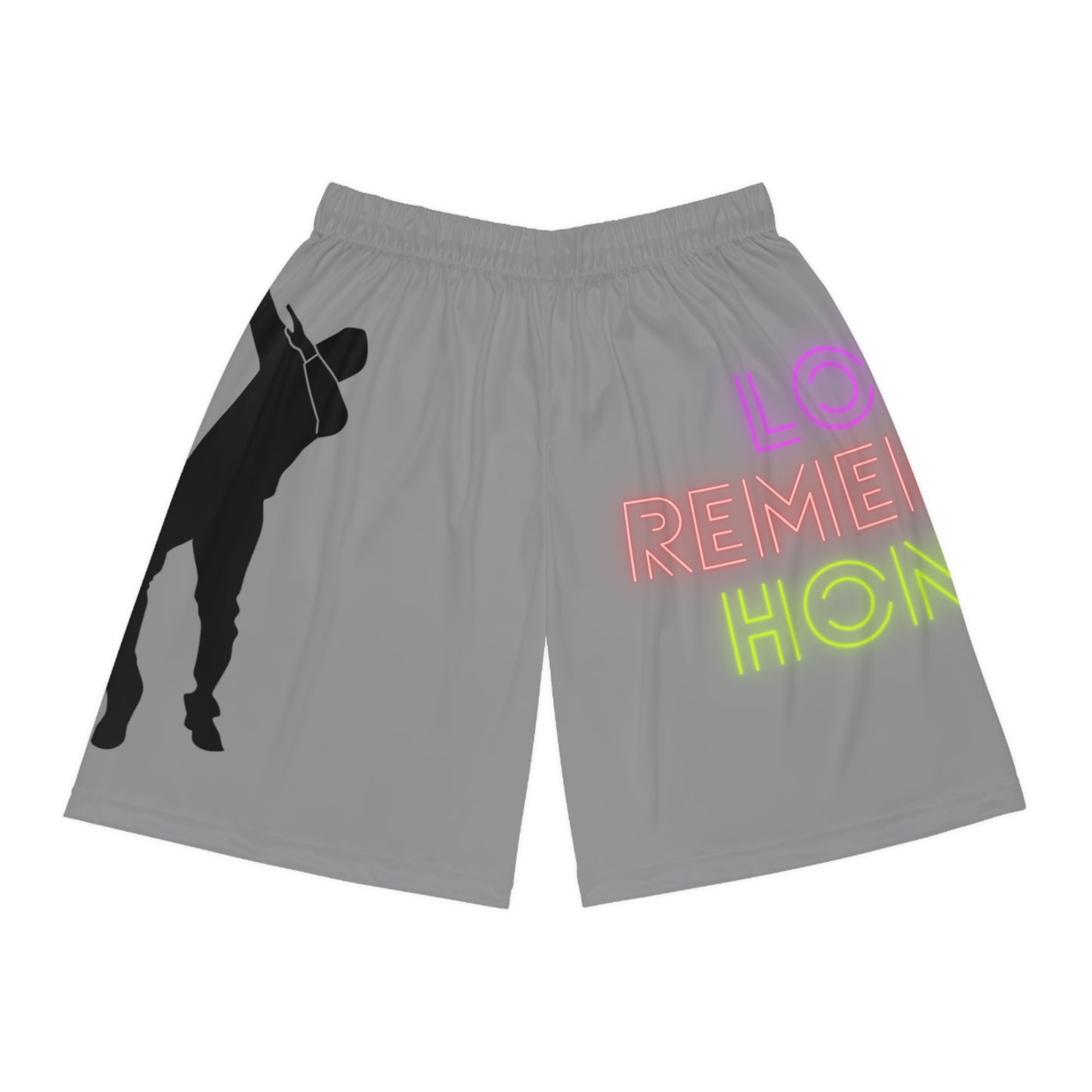 Basketball Shorts: Dance Grey