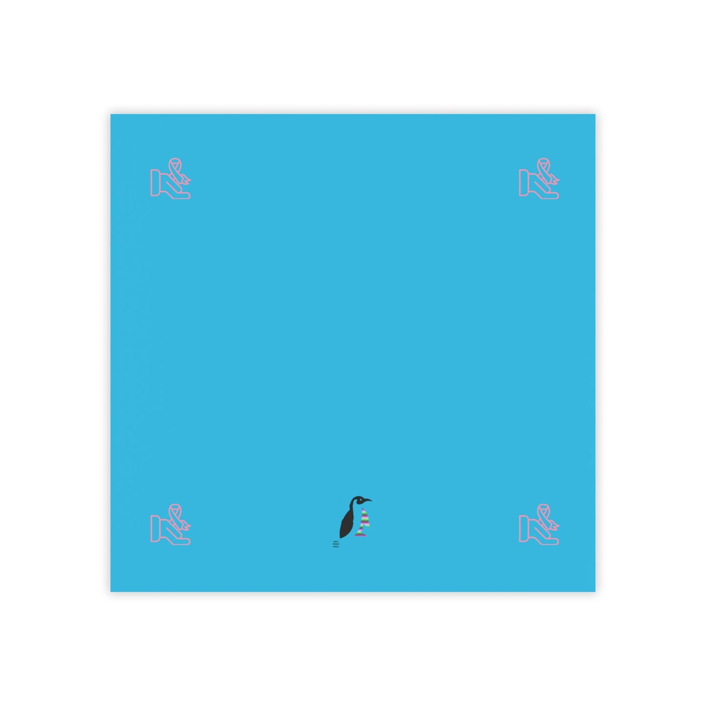 Post-it® Note Pads: Fight Cancer Turquoise