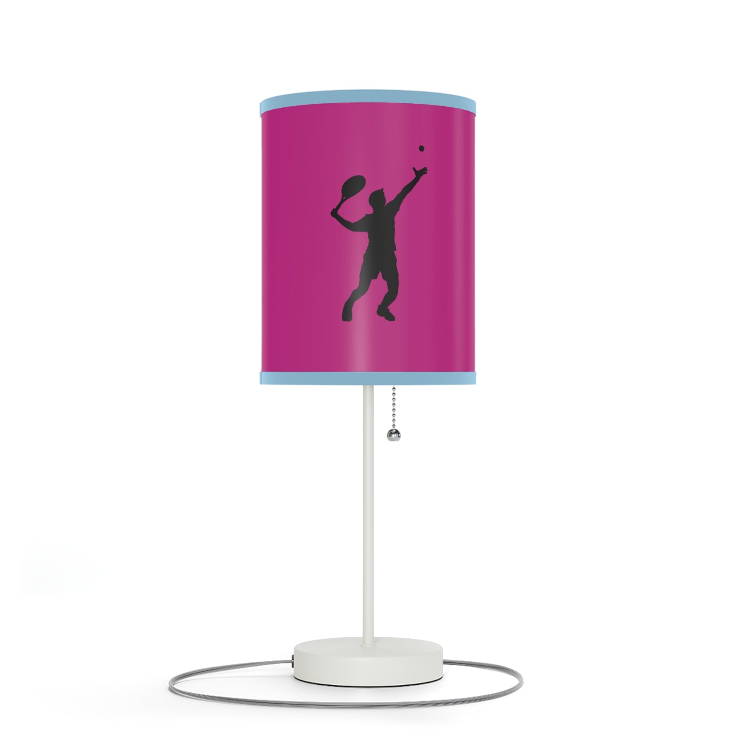 Lamp on a Stand, US|CA plug: Tennis Pink