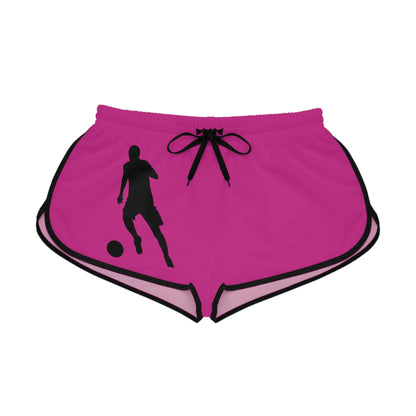 Women's Relaxed Shorts: Soccer Pink