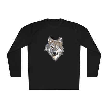 Lightweight Long Sleeve Tee: Wolves #1