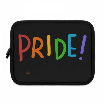 Laptop Sleeve: LGBTQ Pride Black